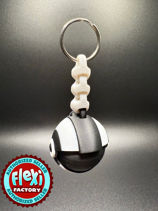 Astronaut Skeleton Keychain