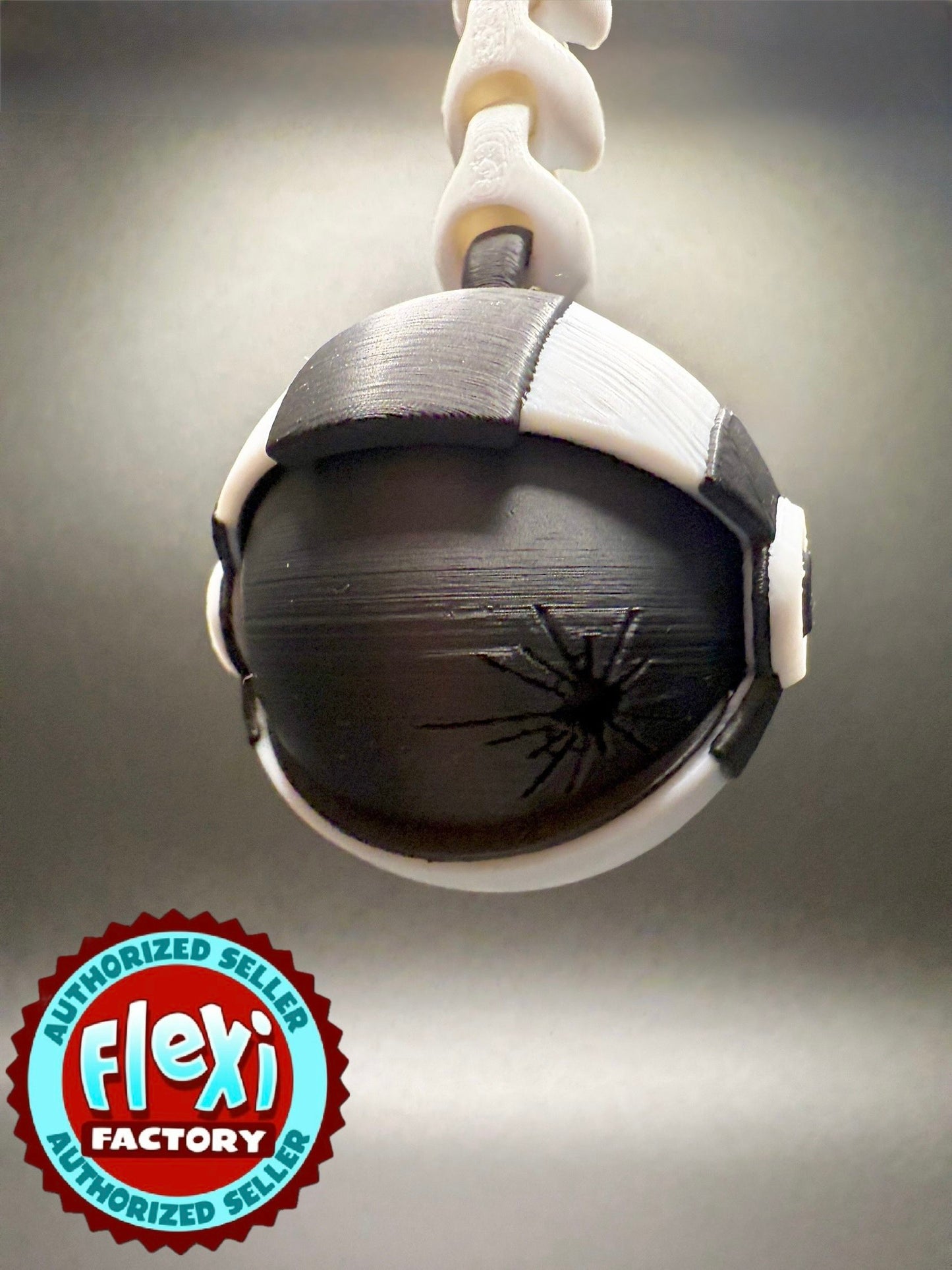 Astronaut Skeleton Keychain